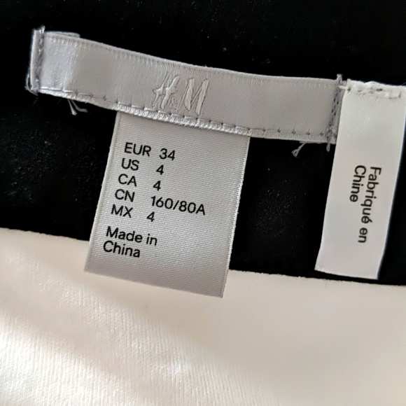 H&M Black & White Dress - Picture 5 of 5